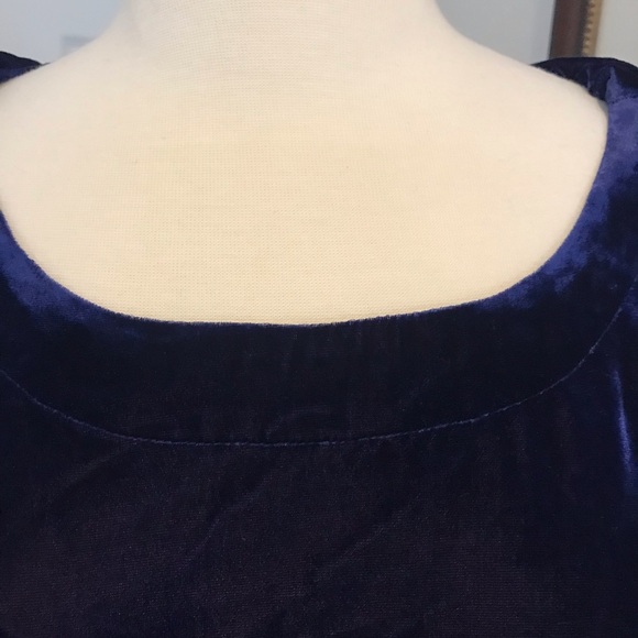 Blue Velvet Top - Picture 8 of 9